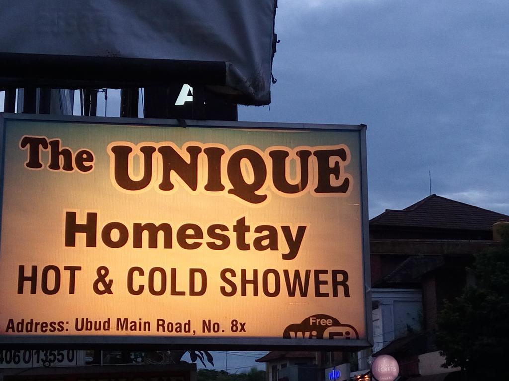 The Unique Homestay Ubud Exterior foto